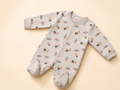 Baby "Made for You" Cotton Sleepsuit Romper | Soft Full Sleeve Footed Baby Onesie